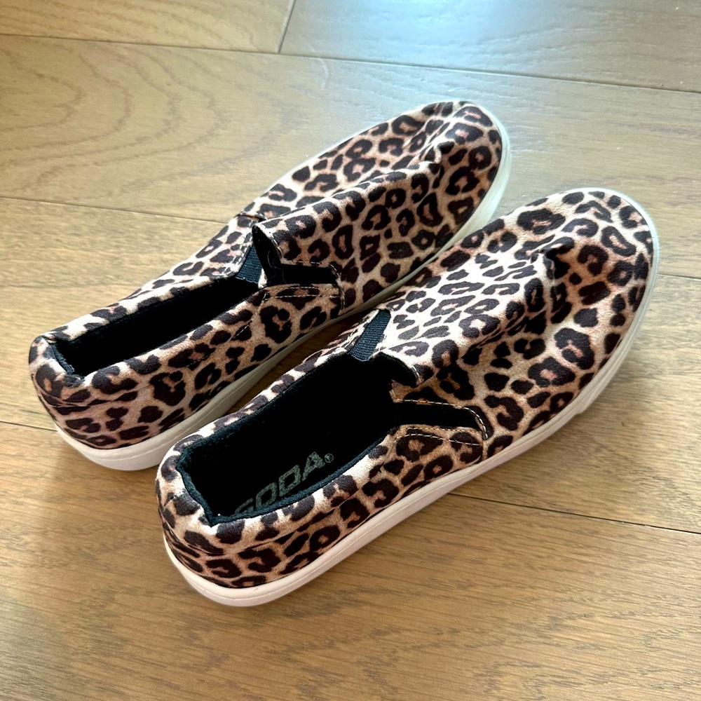 Leopard sneakers